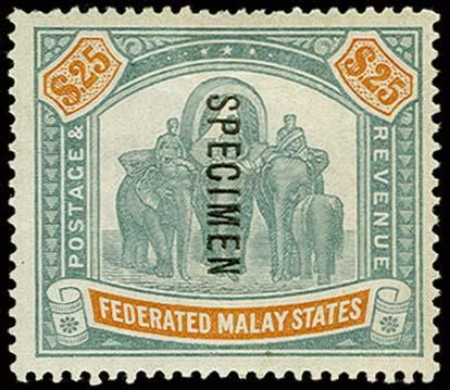 federated malay states Stamp Auctions