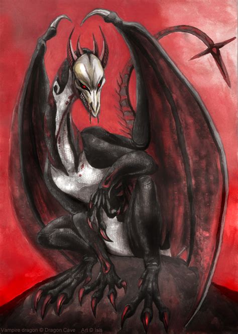 Vampire dragon by IsisMasshiro on DeviantArt