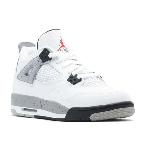 Air Jordan - AIR JORDAN 4 RETRO OG BG (GS) 'WHITE CEMENT' - 836016-192 - Walmart.com - Walmart.com