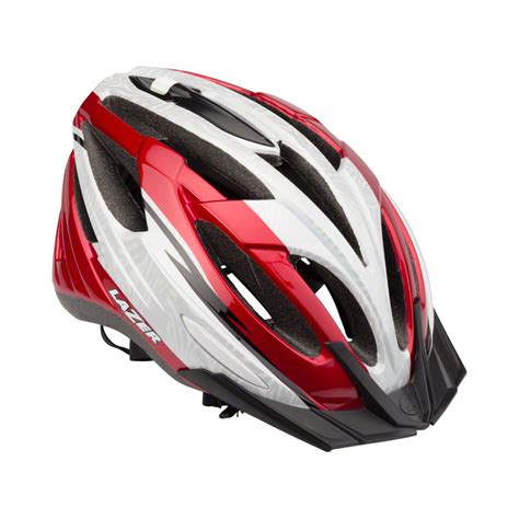 Lazer Vandal Bike Helmet Large Red/White | eBay