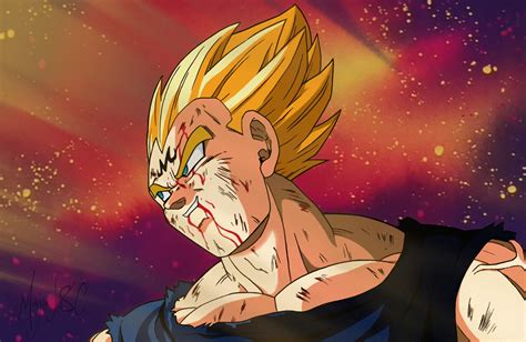 Majin Vegeta Sacrifice - 1258x820 Wallpaper - teahub.io