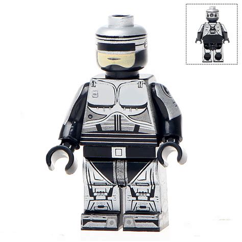 Minifigure Robocop Compatible Lego Building Blocks Toys