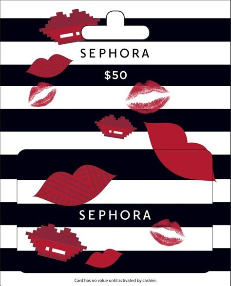 Sephora Gift Card | Sephora gift card, Sephora, Beauty gift card