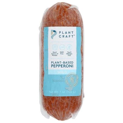 Plantcraft - Plant-Based Pepperoni, 7oz | Multiple Flavors - Walmart.com