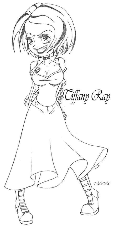 Tiffany Ray sketch by ChuckysBride13 on DeviantArt