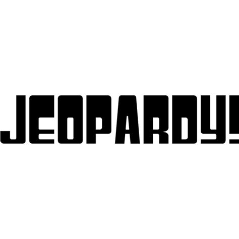 Jeopardy! font download - Famous Fonts