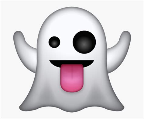 Scary Ghost Emoji Lovely Halloween Terror Png Transparent Clipart | The Best Porn Website