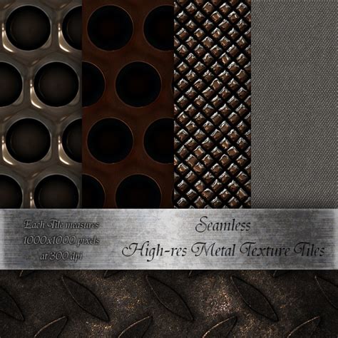 Seamless Metal - Texture Tiles 2D Graphics Merchant Resources Prime 4.99 antje