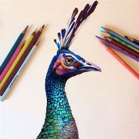 Por Amor al Arte: Lápices de colores, mágicos dibujos de Morgan Davidson. Colored Pencil Artwork ...