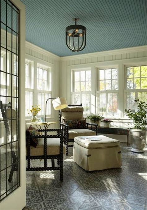 Ceiling Paint That Goes On Blue And Turns White | Shelly Lighting