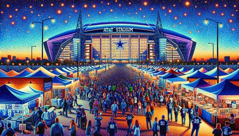 Dallas Cowboys Stadium Art Collection Set of 4 Digital Prints for ...