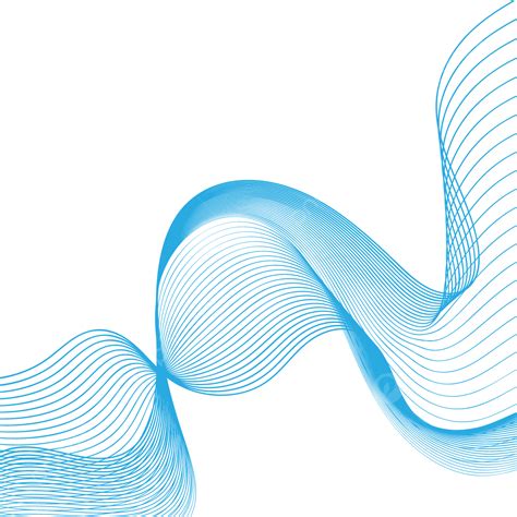 Abstract Wave Line Art Background Design, Wave Drawing, Sign Drawing, Wave Sketch PNG and Vector ...