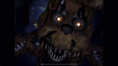 FNaF 4 Nightmare Freddy Jumpscare - YouTube