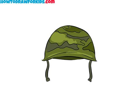 How to Draw a Helmet - Easy Drawing Tutorial For Kids