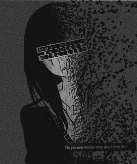 Depressed Anime Aesthetic, Aesthetic Sad Anime Girl HD phone wallpaper ...