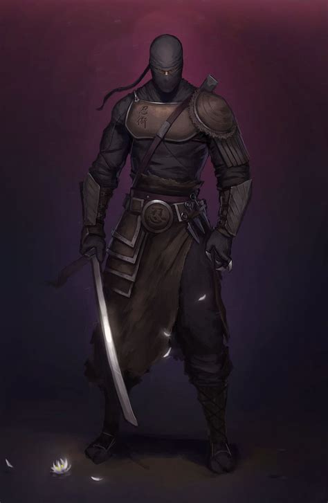 Aleksey Bayura on DrawCrowd.com | Ninja art, Character portraits, Warrior