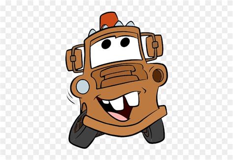 Mater Clip Art - Disney Cars Characters Clipart, HD Png Download - 400x511(#3542625) - PngFind