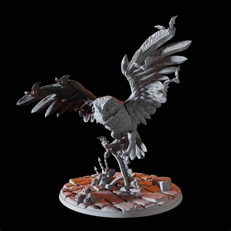 Giant Owl Miniature for Dungeons and Dragons, Pathfinder and TTRPGs - Myth Forged