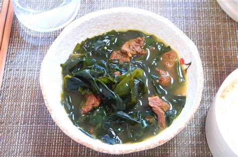 Korean Seaweed Soup - Birthday Soup – FutureDish