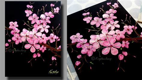 Cherry Blossom Painting