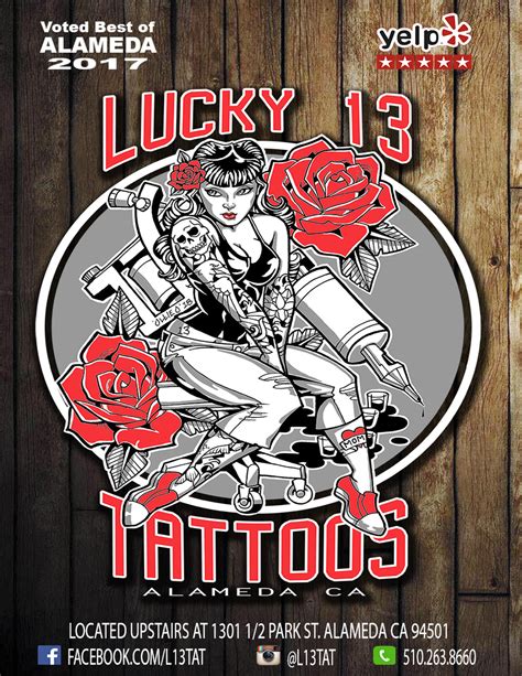 Update 75+ lucky 13 tattoo designs super hot - in.cdgdbentre