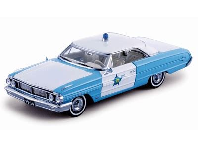 FORD GALAXIE 500 POLICE CAR - Model shop