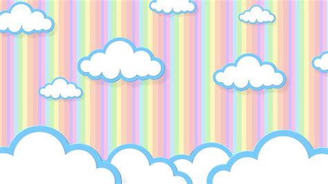 Download Cartoon Animated Clouds In The Sky for free [Video] [Video] | Digital wallpaper ...