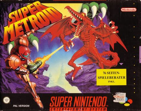 Super Metroid cover or packaging material - MobyGames