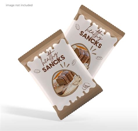 Premium PSD | Snack Packaging Mockup