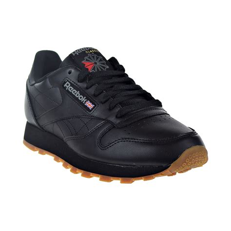 Reebok Classic Leather Men's Shoes Black 49798