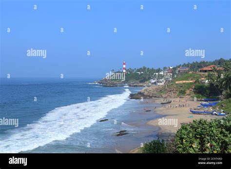 Vizhinjam, beach, light, House, Thiruvananthapuram, kerala, India Stock Photo - Alamy