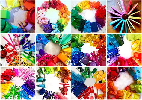 Create a Color Wheel with objects – Arte a Scuola