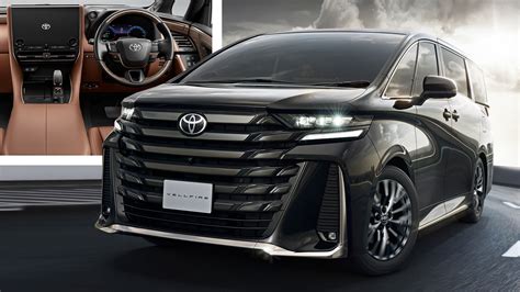 Toyota Unveils New Alphard And Vellfire Minivans In Japan