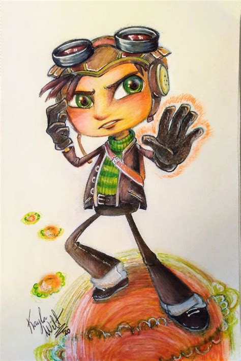 Raz - Psychonauts by ShiftyCatStudios on DeviantArt