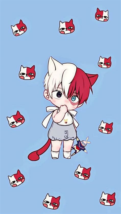 Cute Chibi Cat Wallpaper