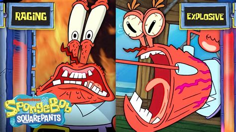 Ranking Mr. Krabs Angriest Moments 😡 | Mr. Krabs Stages of Anger | SpongeBob - YouTube