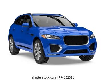 Blue Suv Car Isolated 3d Rendering Stock Illustration 794152321 | Shutterstock