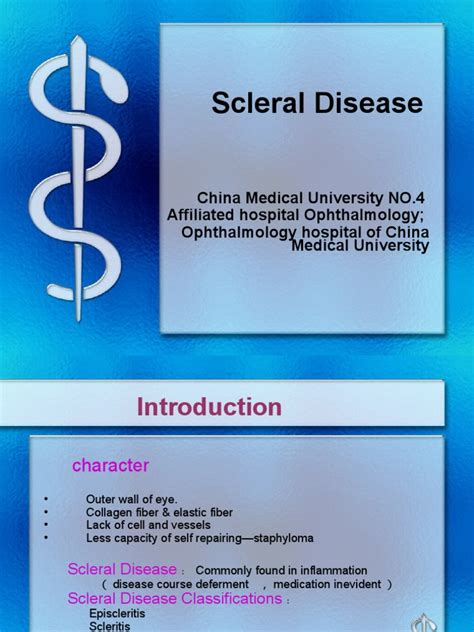 Sclera Diseases | Vision | Medical Statistics