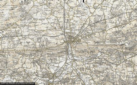 Historic Ordnance Survey Map of Guildford, 1898-1909