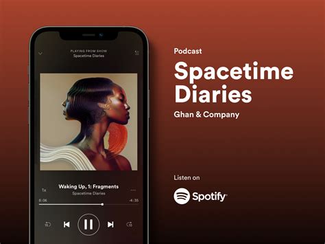 Spacetime Diaries AI Podcast Art by Joanna Gonzalez on Dribbble