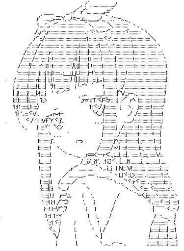 Bài Viết 73 Ascii Art Anime Girl Update – Thủ Thuật 5 Sao