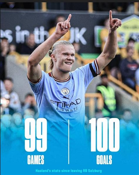 14 goals in 10 games for Man City, 100 goals in last 99 appearances, 26 goals in 21 champions ...