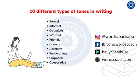 10 different types of tones in writing - Word Coach