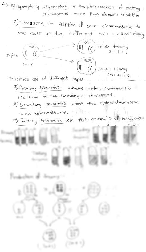 SOLUTION: Aneuploidy and its types - Studypool