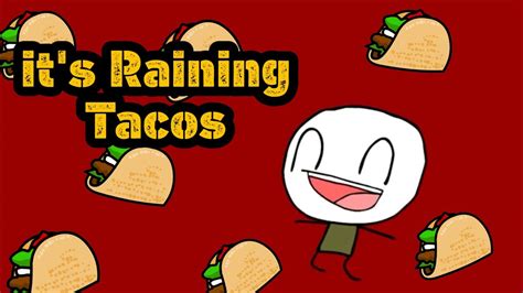 Cute Animated Tacos For Its Raining Tacos