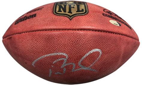 Tom Brady Autograph Football Duke Authentic - New England Picture