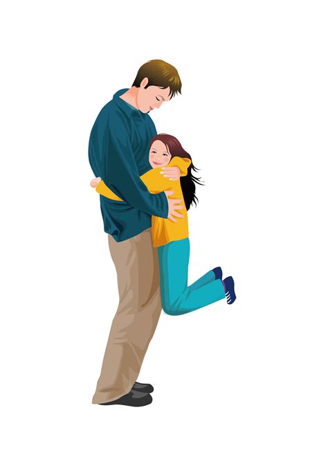 Anime Hugging Png