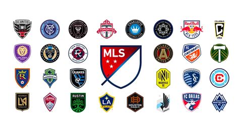 MLS The Major League Soccer and Club Logos - Logowik