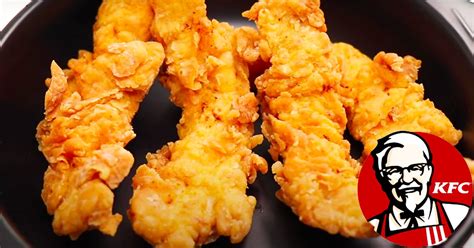 Copycat KFC Style Crispy Chicken Strips Recipe