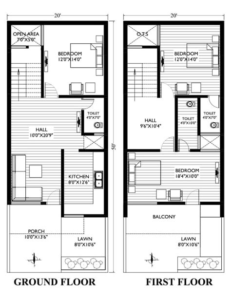 South Facing Duplex House Floor Plans | Viewfloor.co